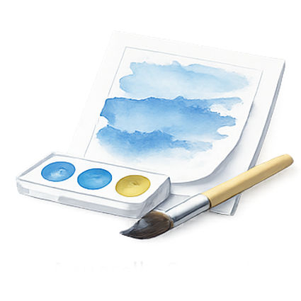 Aquarelle & couches
