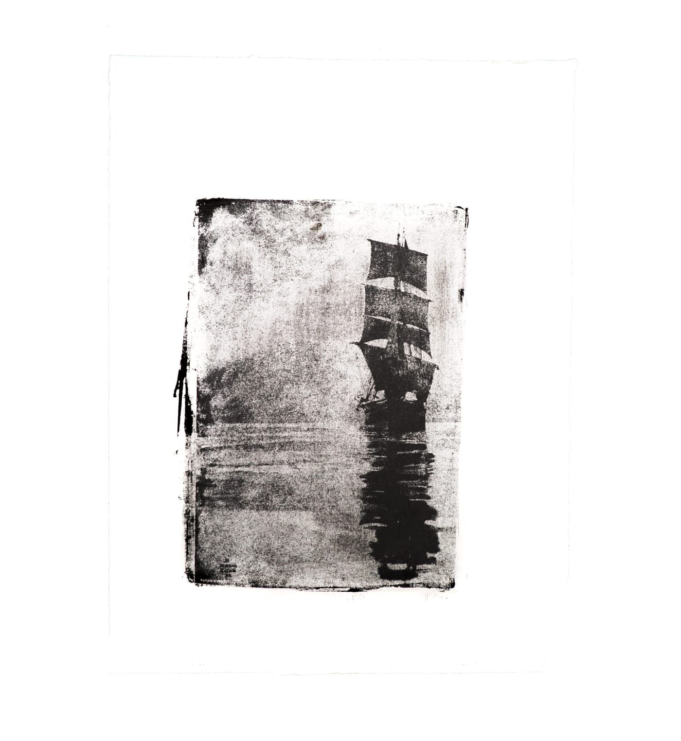 Vision Picturale bromoil, inked matter
