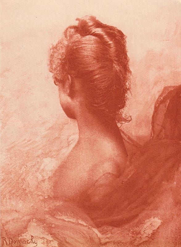 Robert Demachy, Study in Red (1898), sanguine