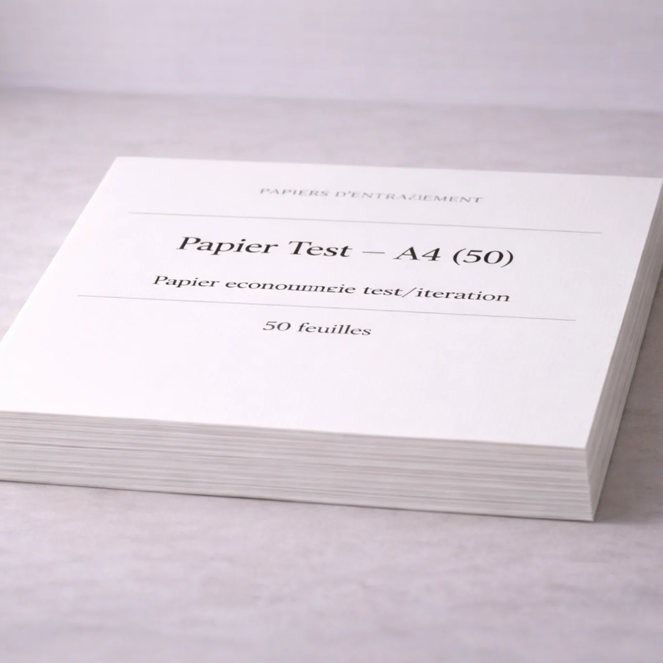 Papier Test — A4 (50)