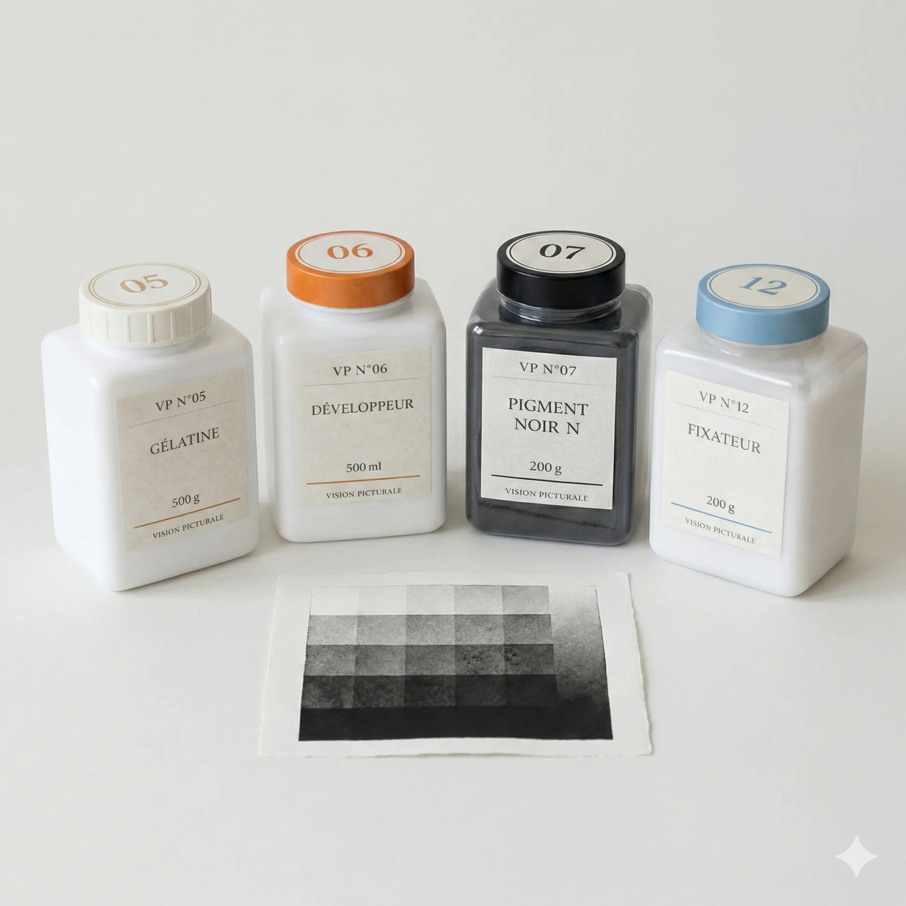 Kit Resinotype — Velours minéral, poudre de carbone