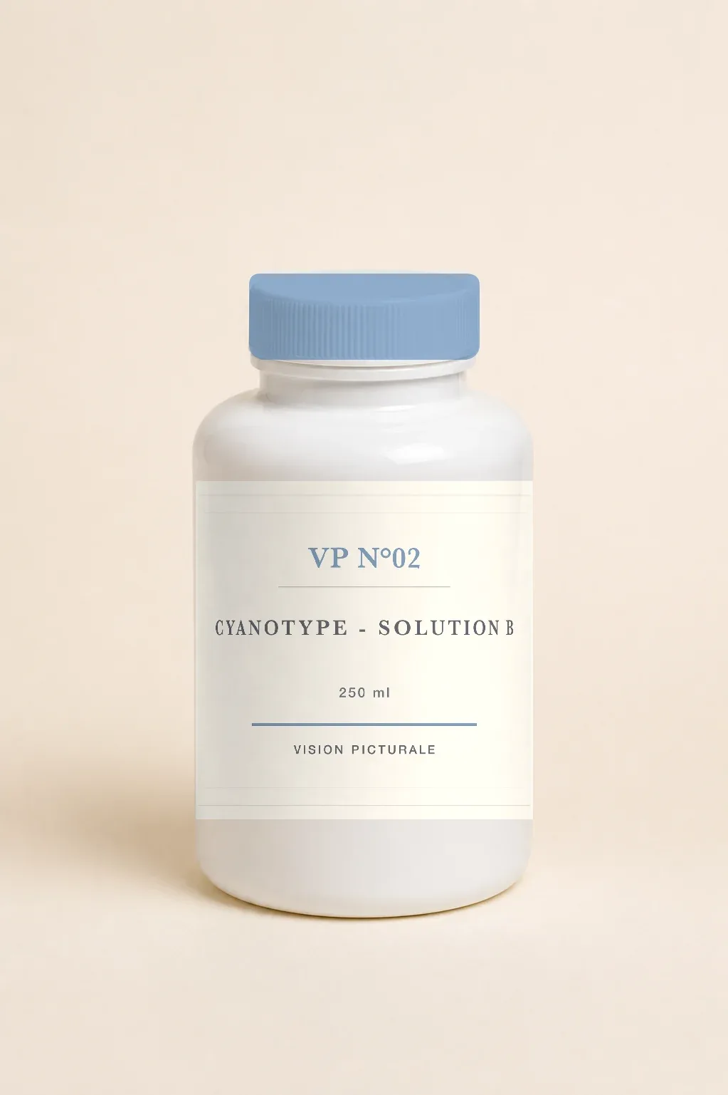 VP N°02 — Révélateur Cyanotype — Vision Picturale product photograph for alternative photographic printing