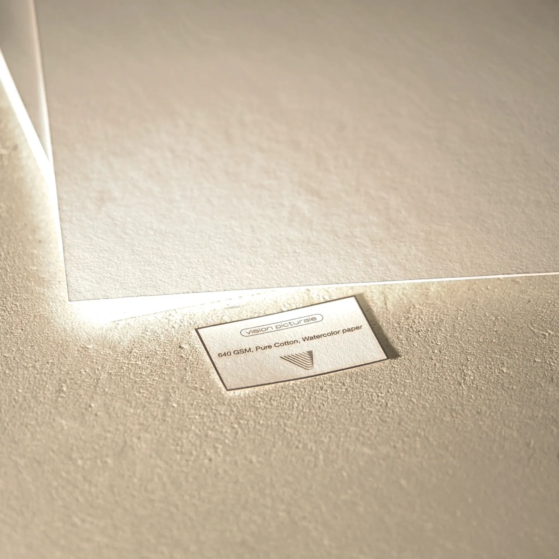 Papier Aquarelle 640 g — A4 — Vision Picturale product photograph for alternative photographic printing, view 2