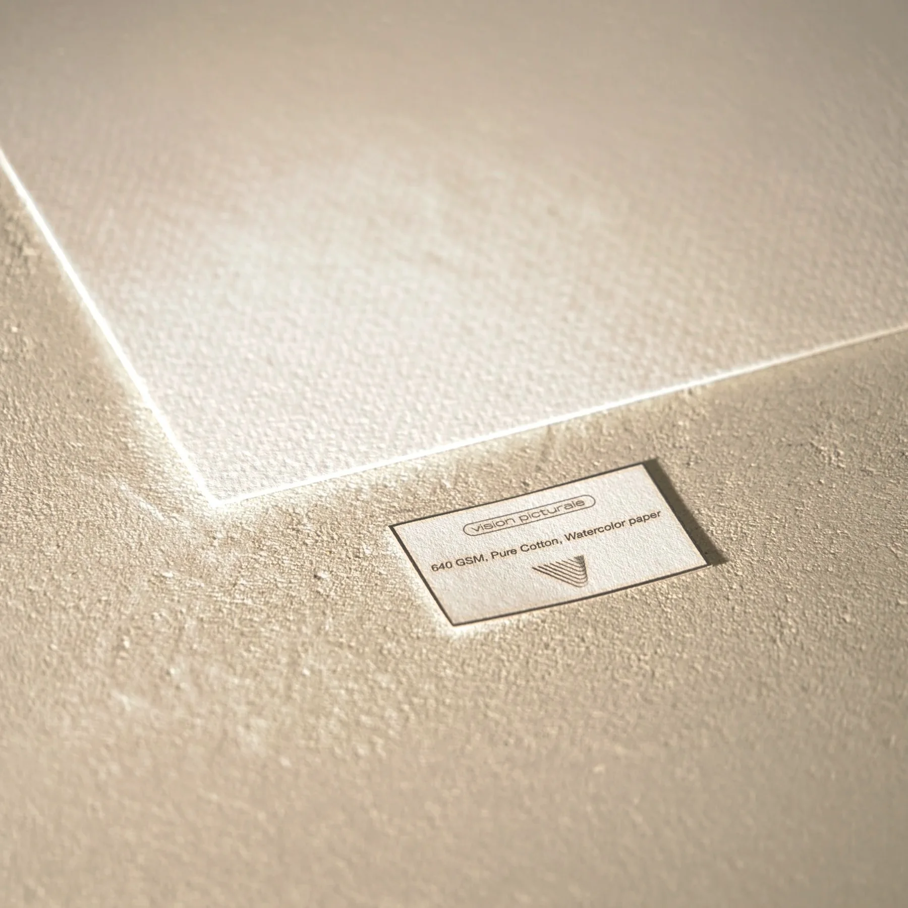 Papier Aquarelle 640 g — A3+ — Vision Picturale product photograph for alternative photographic printing, view 2