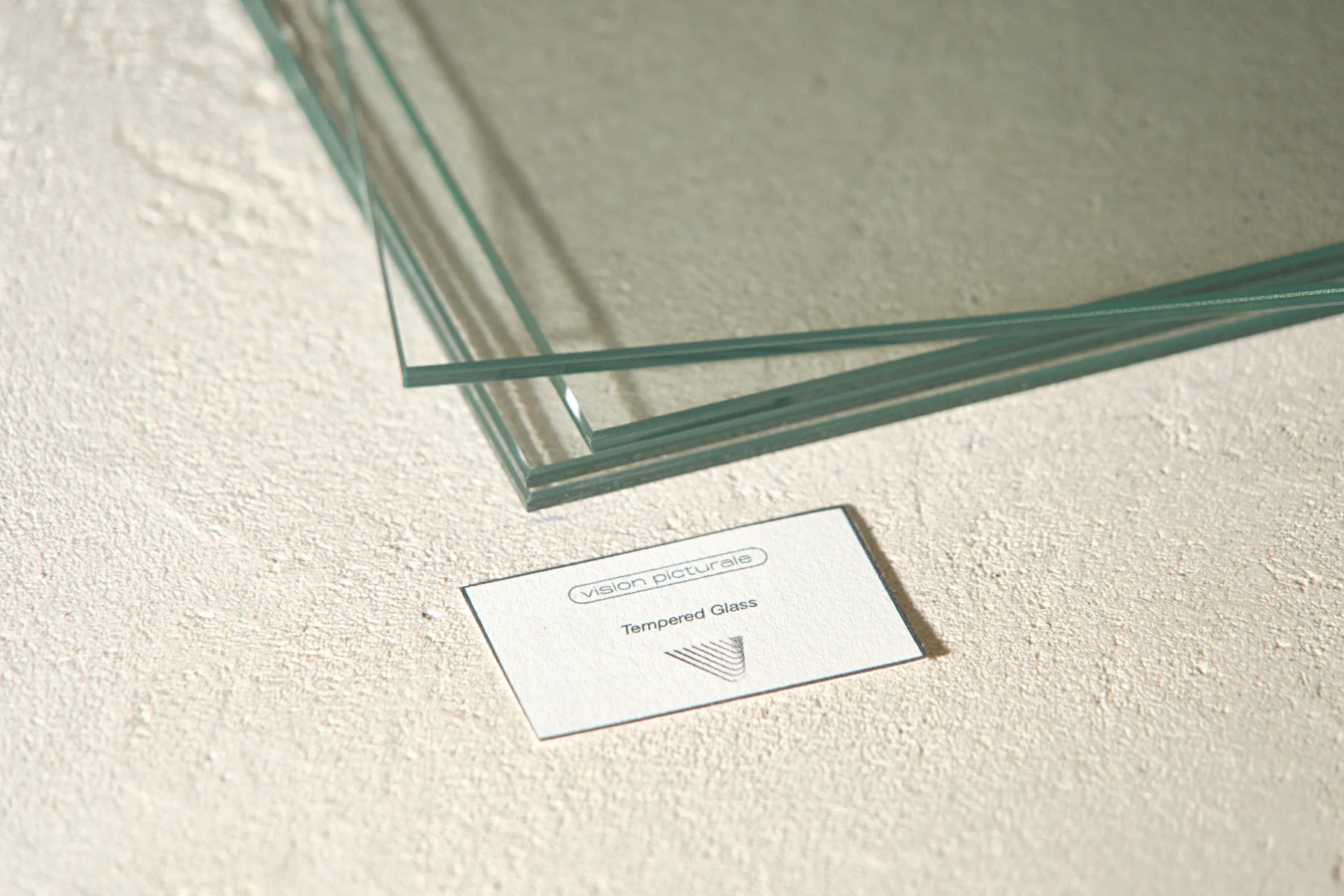 Verre trempé 4 mm — A4 (4 plaques) — Vision Picturale product photograph for alternative photographic printing, view 2
